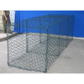 Pvc Coated Gabion Box Hot sales Green Gabion Pvc coated Gabion Basket Manufactory